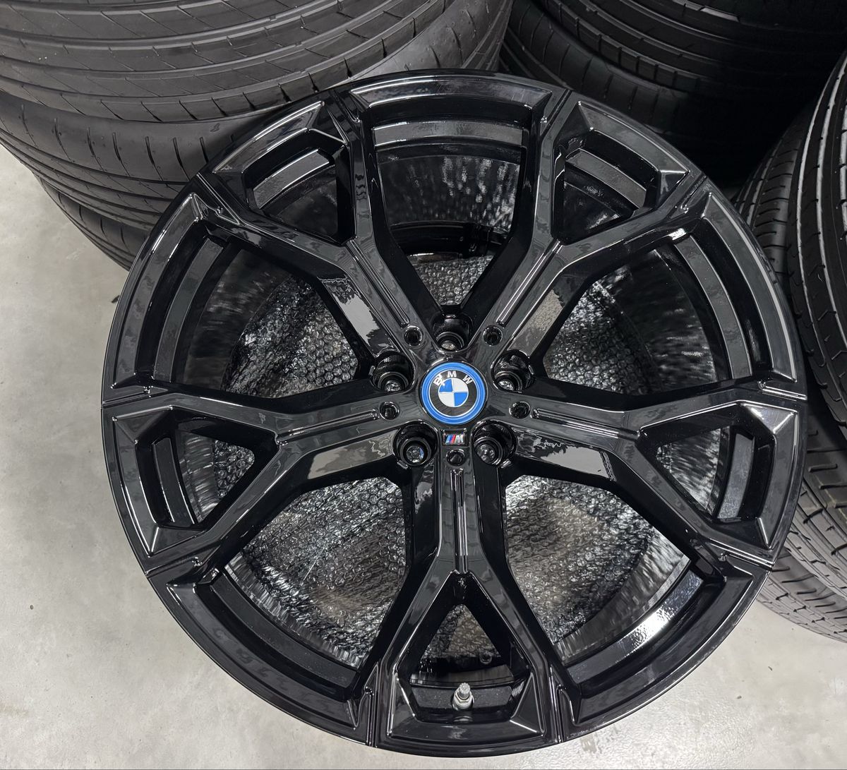 Bmw X5 R21 X6 G05 G06 Originale 741M Negru Lucios 3