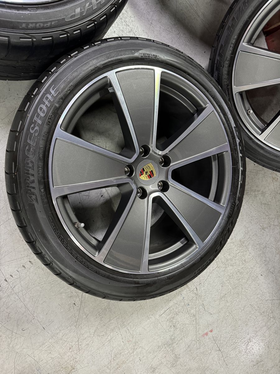 Porsche Cayenne R21 9Y0 E3 Originale Bridgestone de vara 5