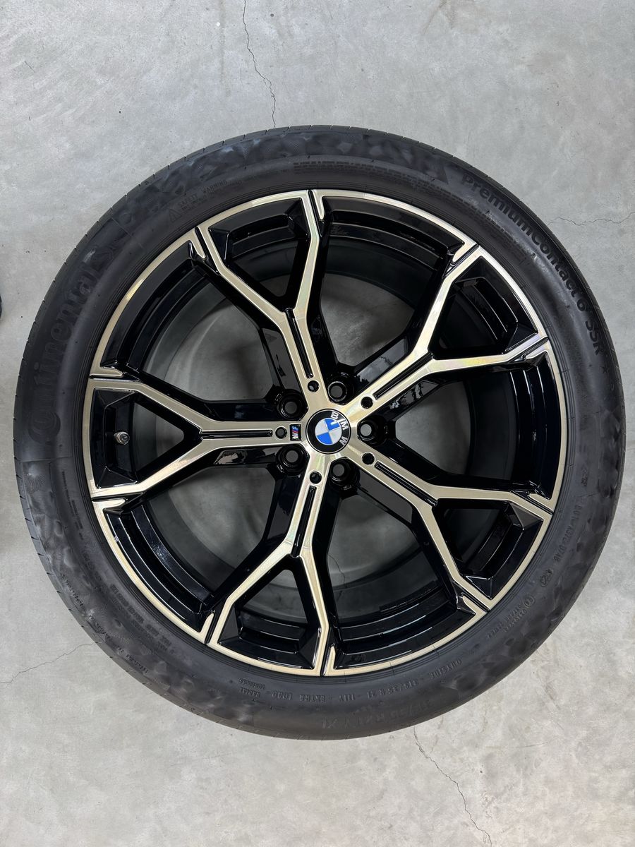 Bmw X5 X6 R21 G05 G06 M741 Originale Gold Continental vara 2023 5
