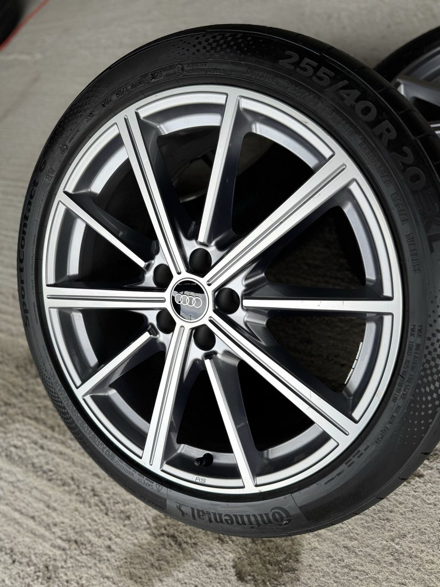 Audi A6 R20 C8 A7 Originale RS Continental de vara 95% 4