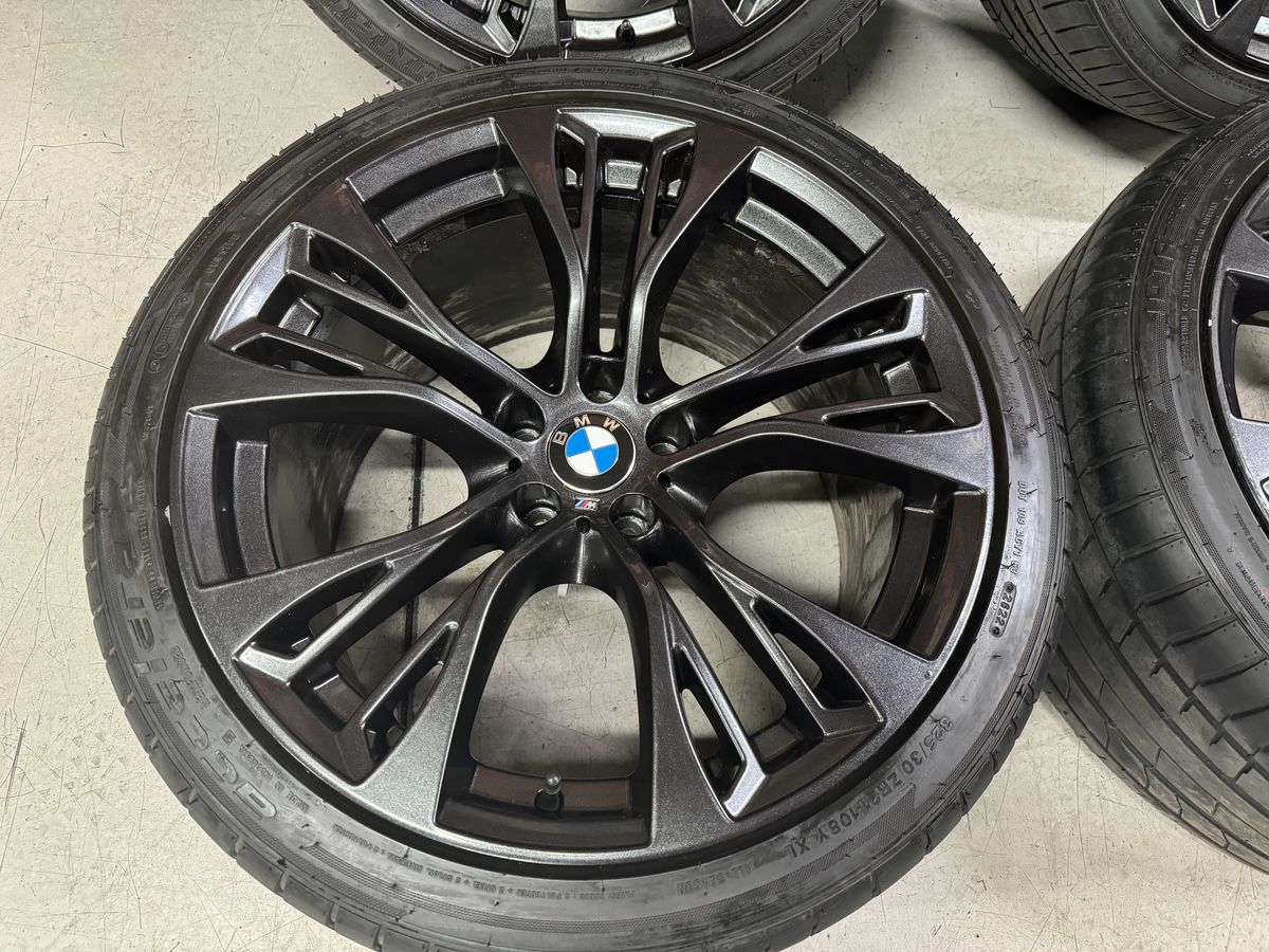 Bmw X5 X6 R21 F15 F16 Originale 5x120 M599 Winrun 60% Negru Mat 3