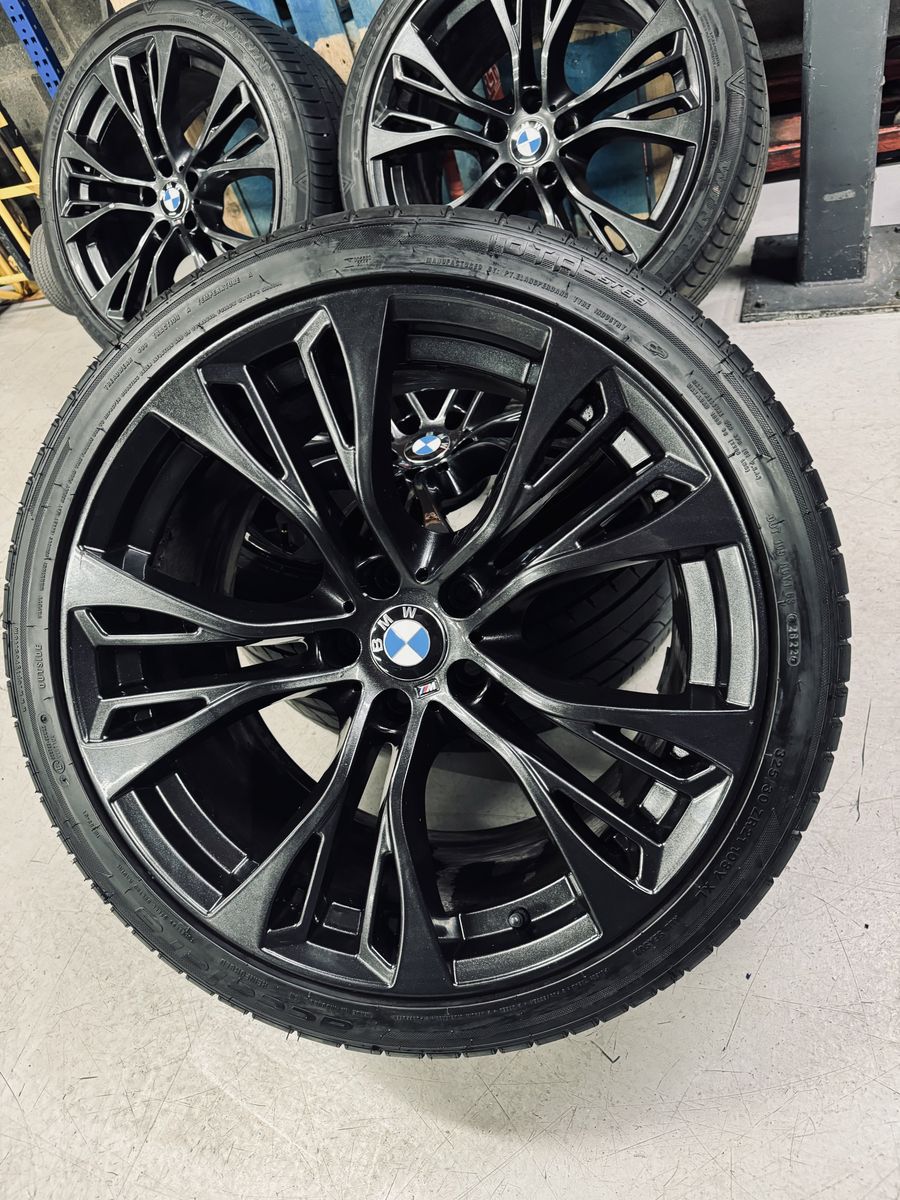 Bmw X5 X6 R21 F15 F16 Originale 5x120 M599 Winrun 60% Negru Mat 5