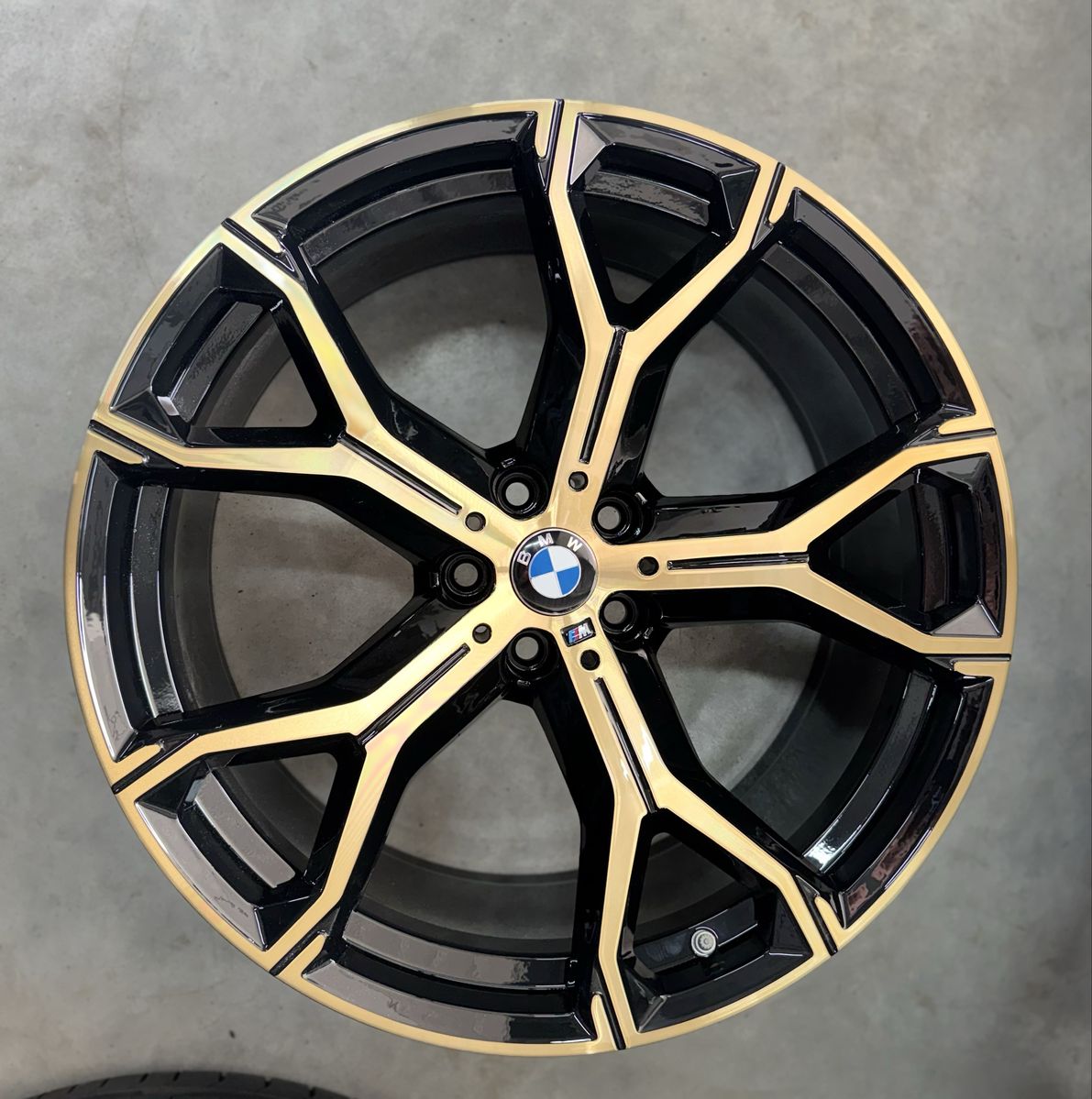 Bmw X5 X6 R21 G05 G06 M741 Night Gold Originale 2