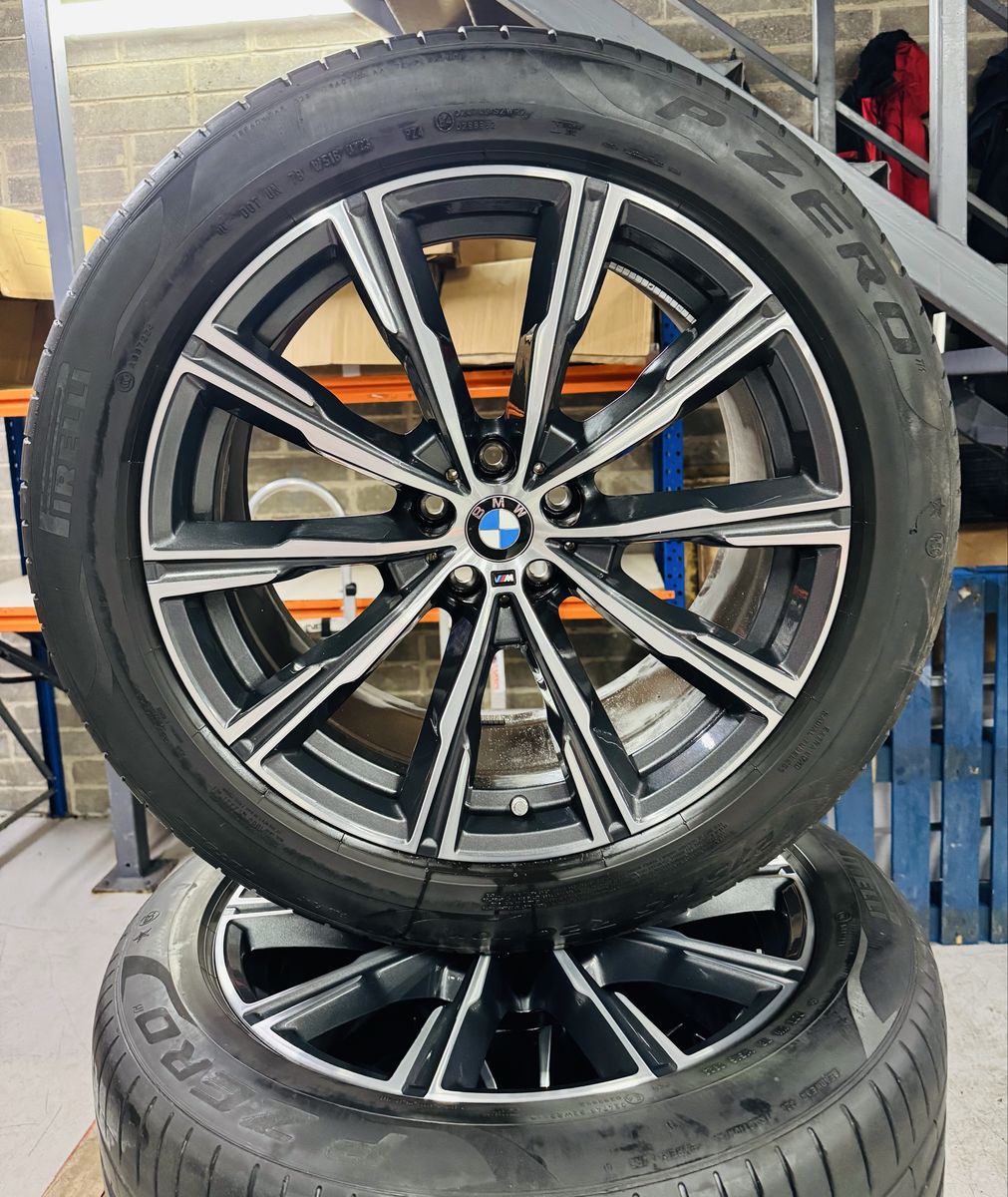 Bmw X5 X6 R20 G05 G06 Originale 740M Pirelli de vara 90% 2