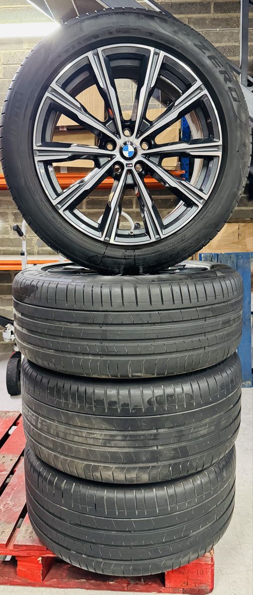 Bmw X5 X6 R20 G05 G06 Originale 740M Pirelli de vara 90% 3