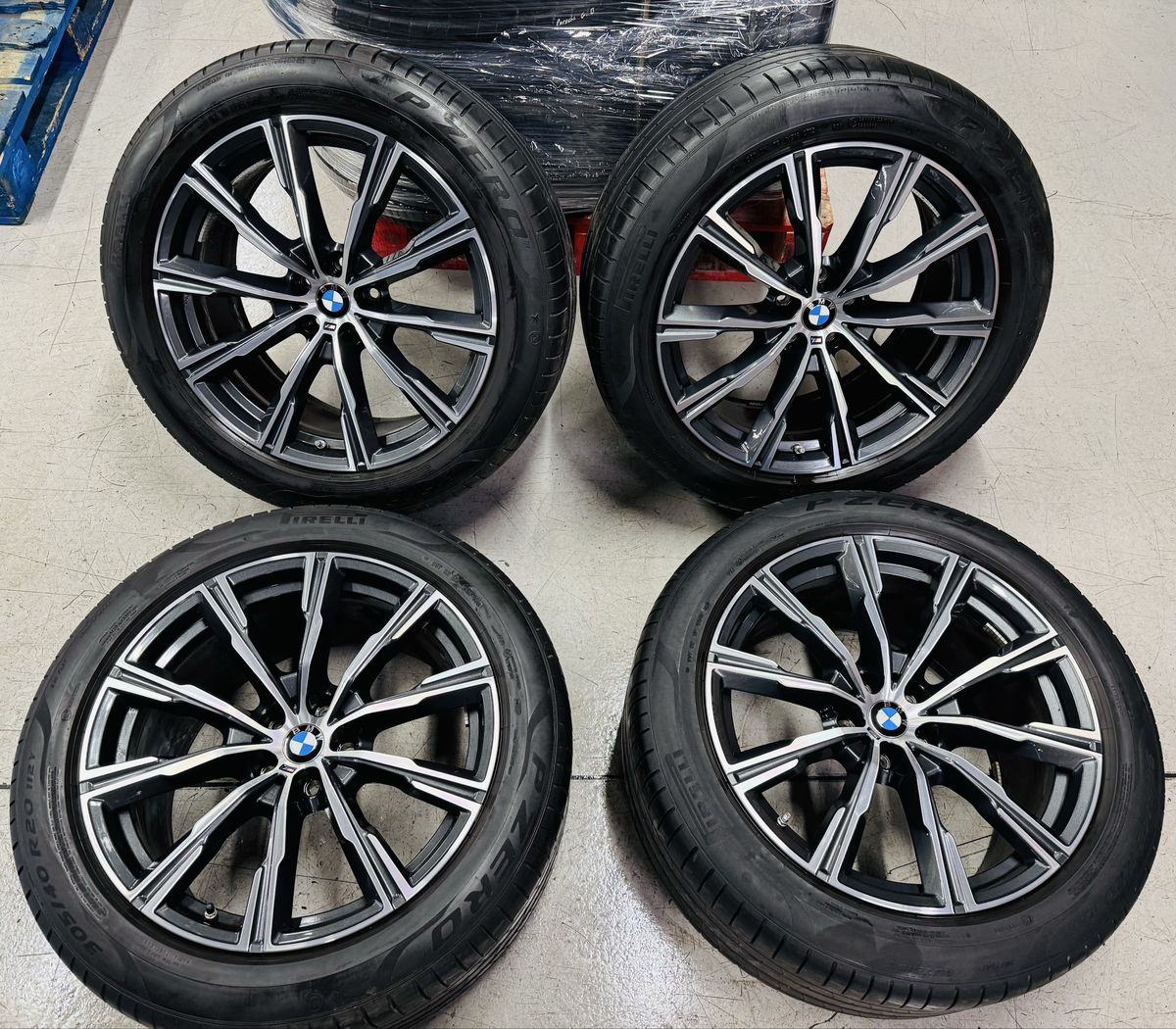 Bmw X5 X6 R20 G05 G06 Originale 740M Pirelli de vara 90% 5