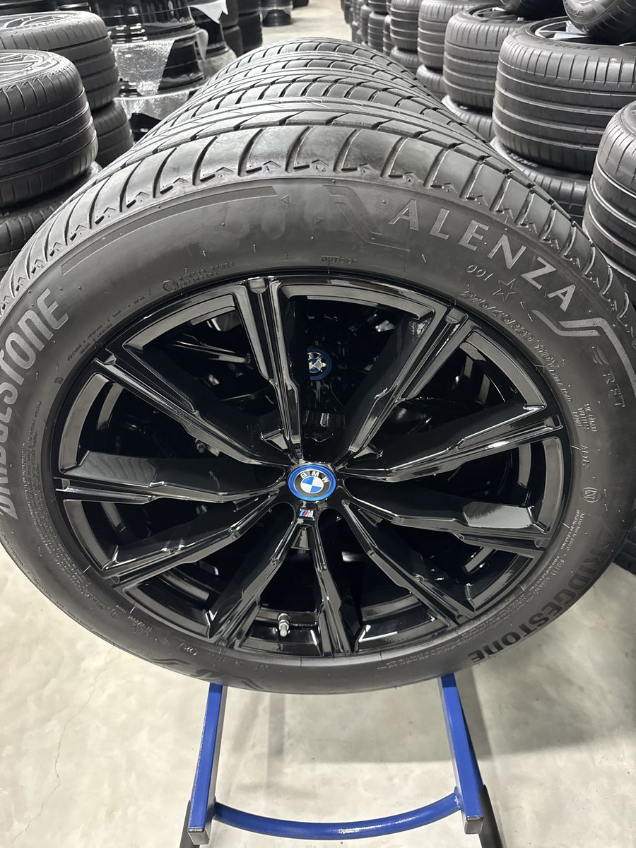 Bmw X5 X6 R20 G05 G06 Originale M740 Black Bridgestone  90% de vara 2024 2