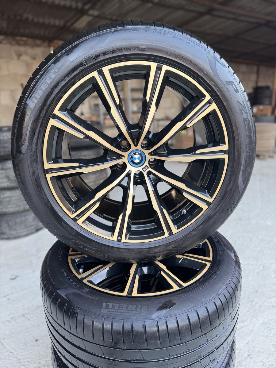 Bmw X5 X6 R20 G05 G06 Originale 740M Gold Black Pirelli vara80% 4