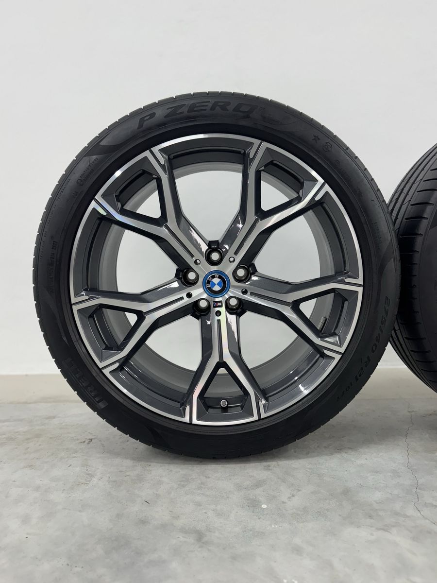 Bmw X5 X6 R21 G05 G06 Originale 741M Pirelli de vara 2023 99% 2