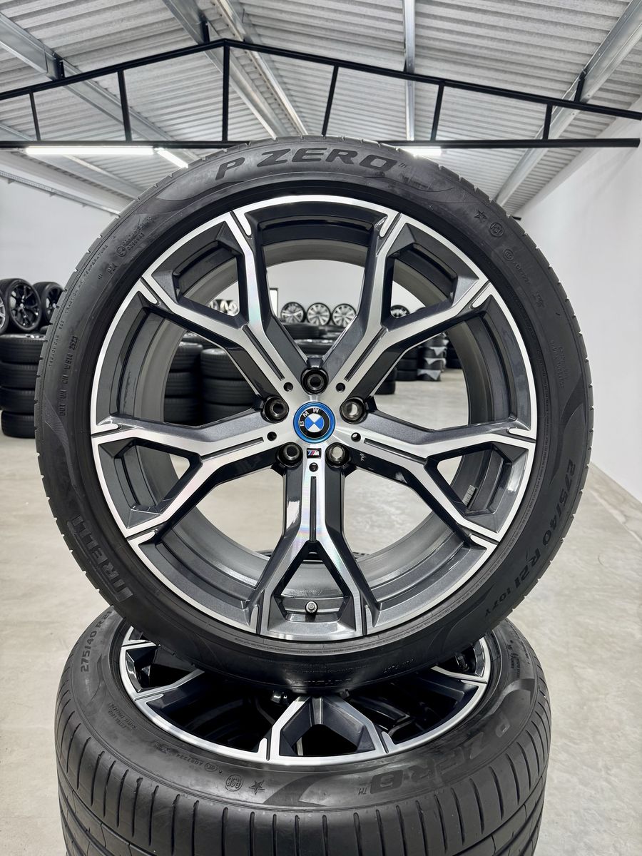 Bmw X5 X6 R21 G05 G06 Originale 741M Pirelli de vara 2023 99% 3