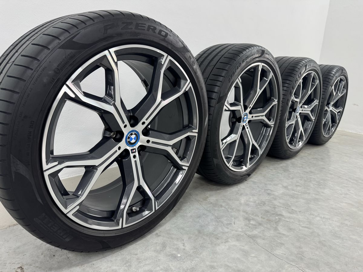 Bmw X5 X6 R21 G05 G06 Originale 741M Pirelli de vara 2023 99% 5