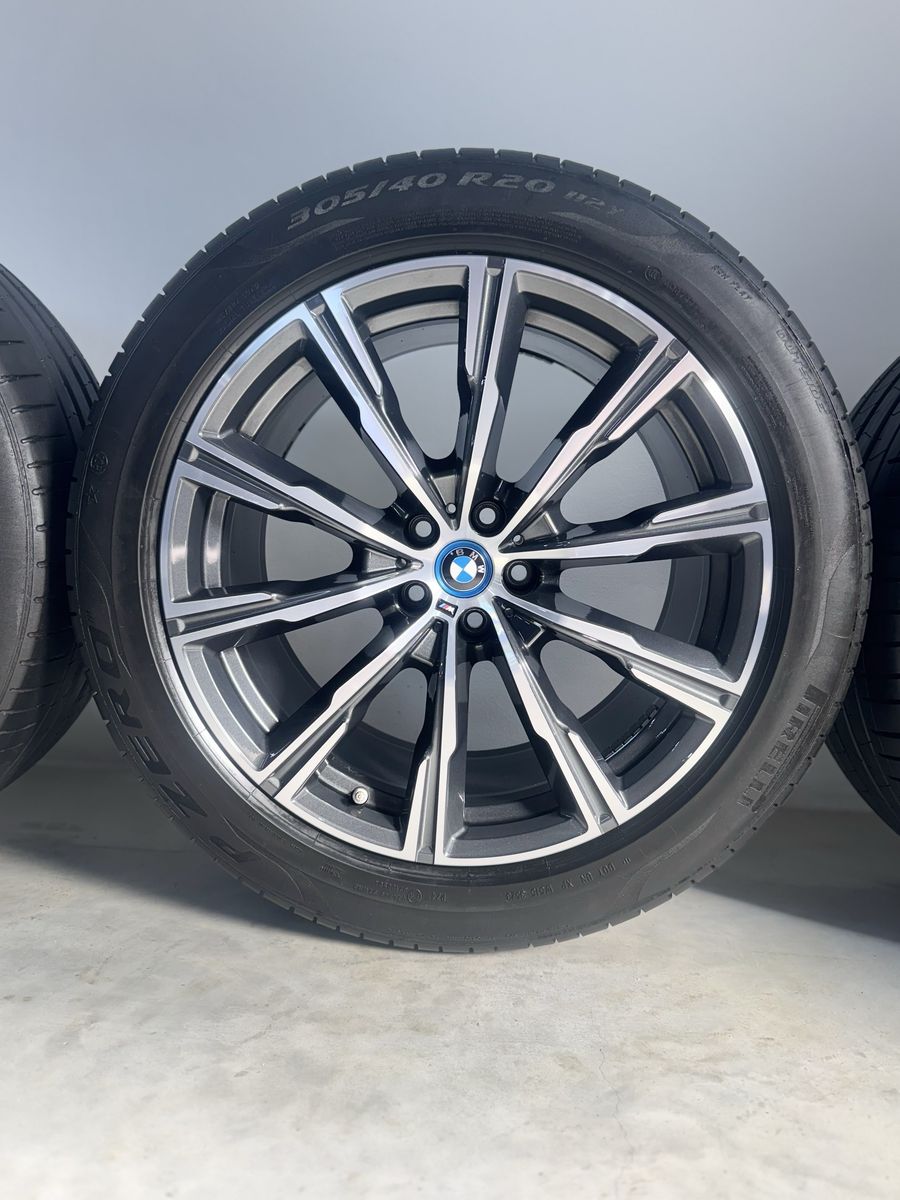 Bmw X5 X6 R20 G05 G06 Originale 740M pirelli de vara 70% 5