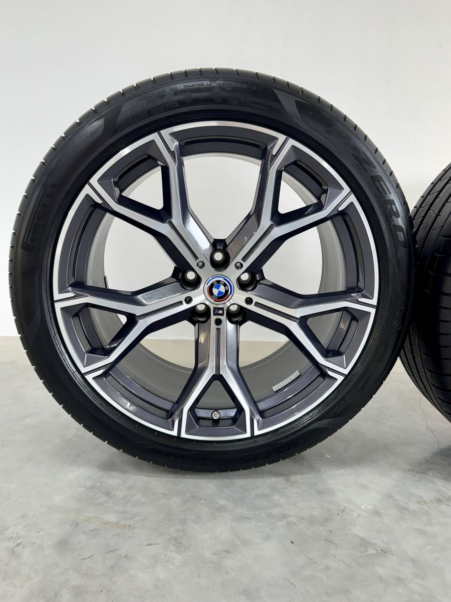 Bmw X5 X6 R21 G05 G06 Originale M741 Pirelli de vara 90% 40/2023 2
