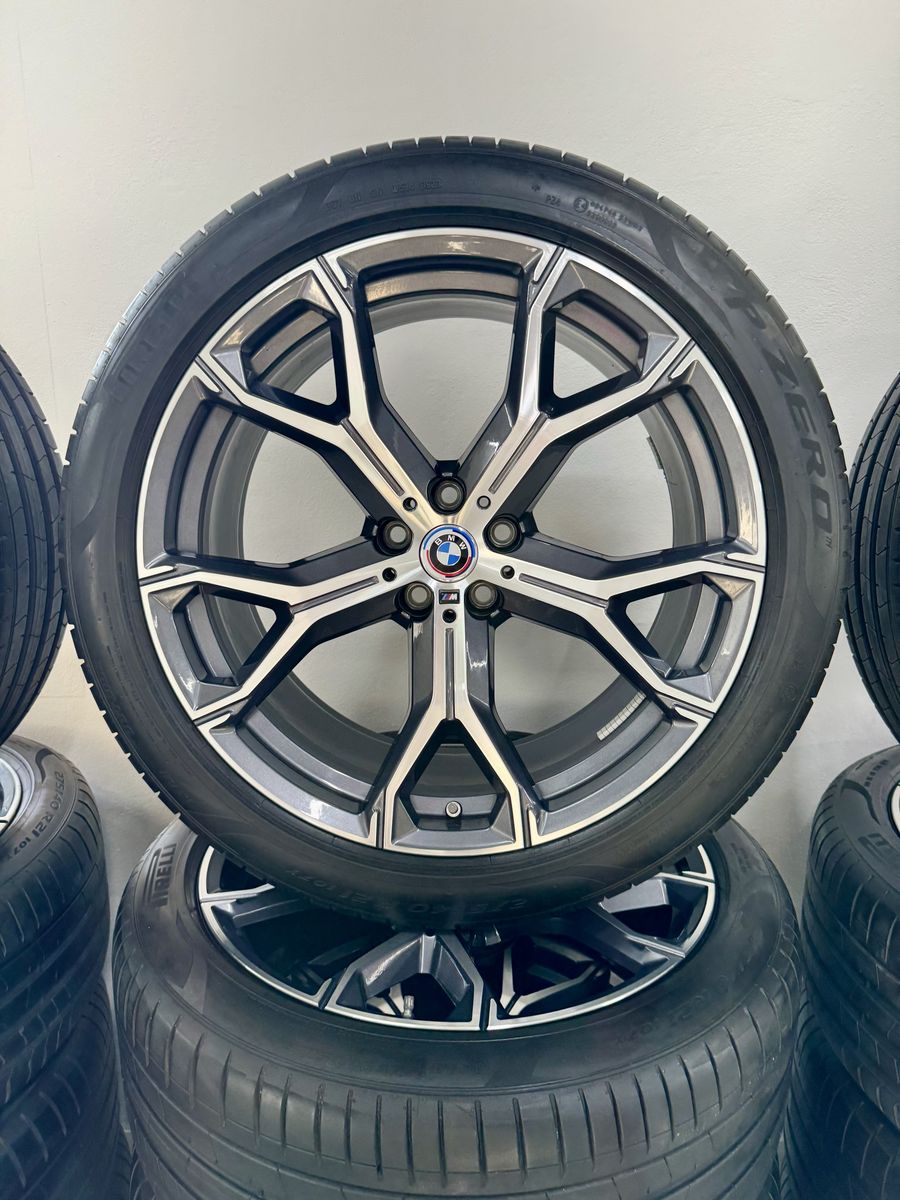 Bmw X5 X6 R21 G05 G06 Originale M741 Pirelli de vara 90% 40/2023 4