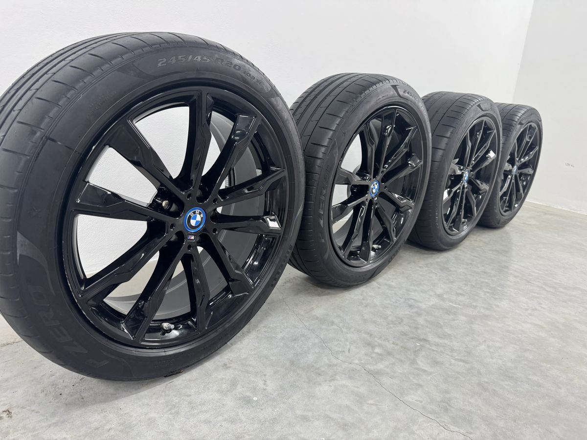 Bmw X3 X4 R20 G01 G02 Originale 699M Negru Pirelli de vara 2023 3
