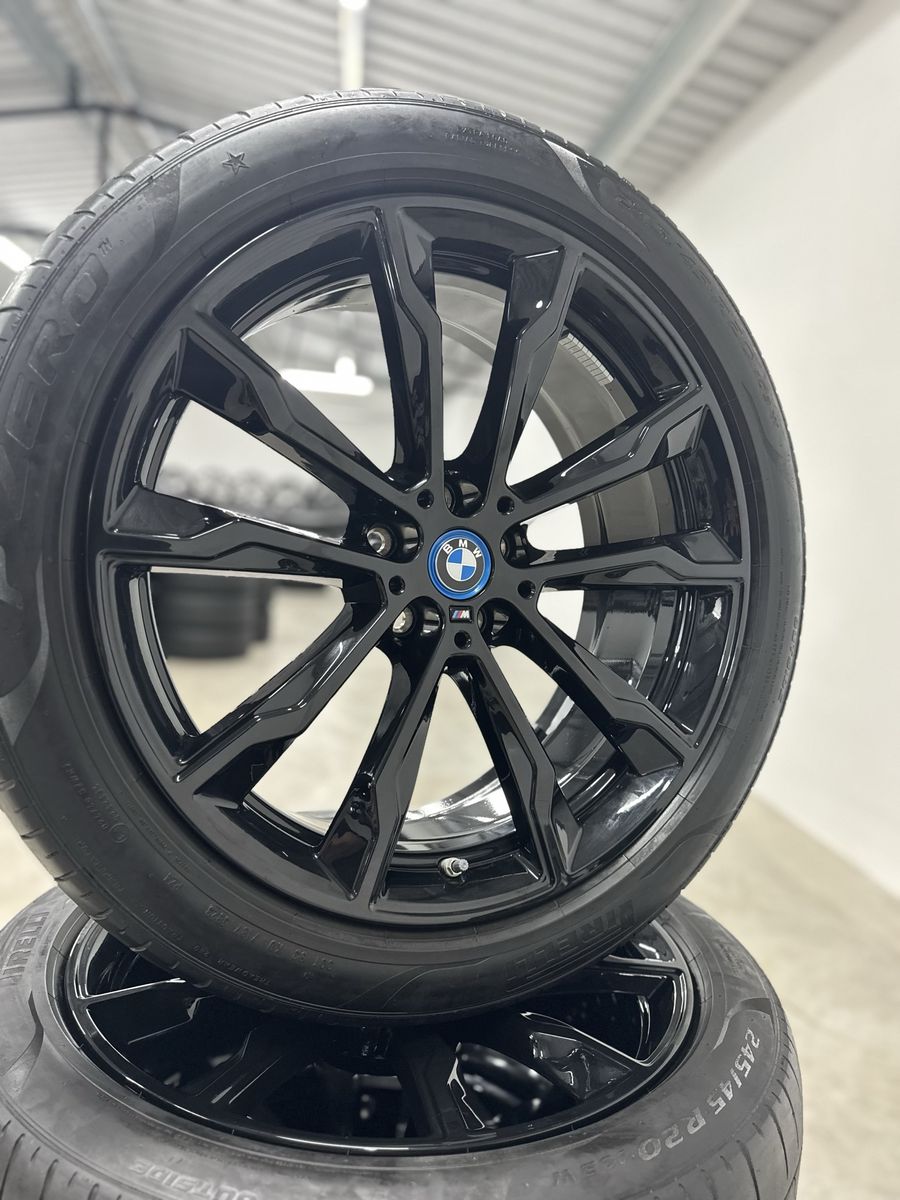 Bmw X3 X4 R20 G01 G02 Originale 699M Negru Pirelli de vara 2023 4
