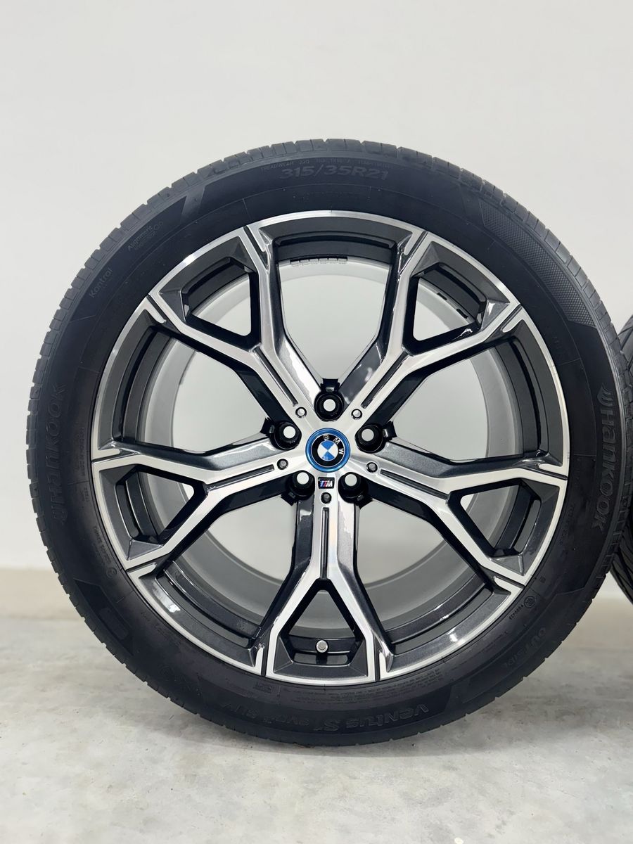 Bmw X5 X6 R21 G05 G06 Originale M741 Hankook Vara 95% Runflat* 4