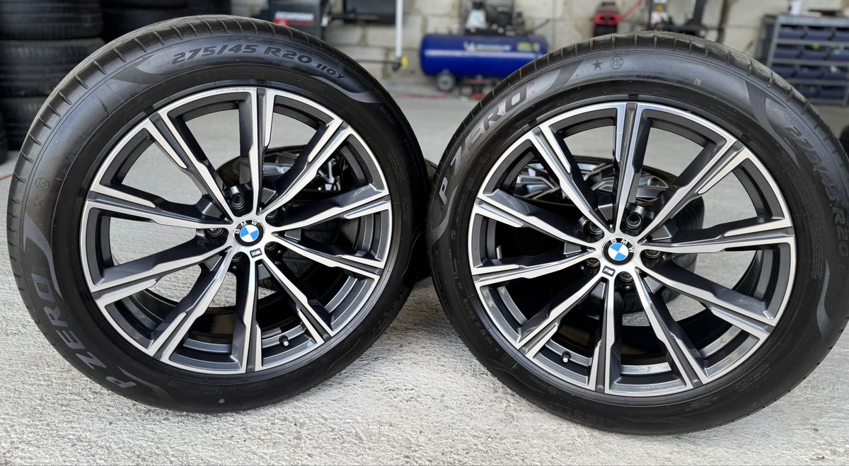 Bmw X5 X6 R20 Originale 740M Pirelli de vara 90% 2