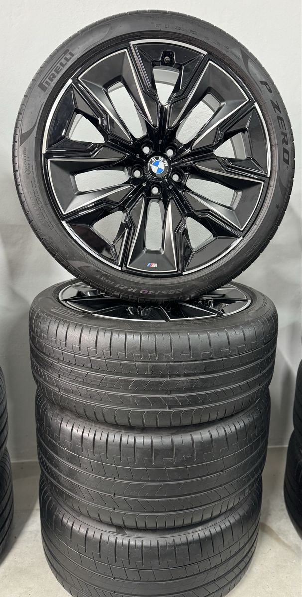 Bmw G70 i7 R21 Seria7 M909 Originale Aerodynamic Pirelli de vara 4