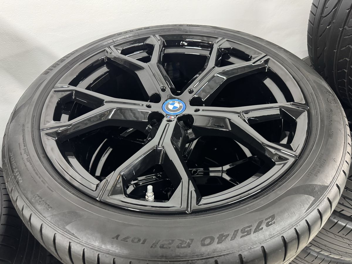 Bmw X5 X6 R21 G05 G06 M741 Negru Originale Pirelli 2023 2