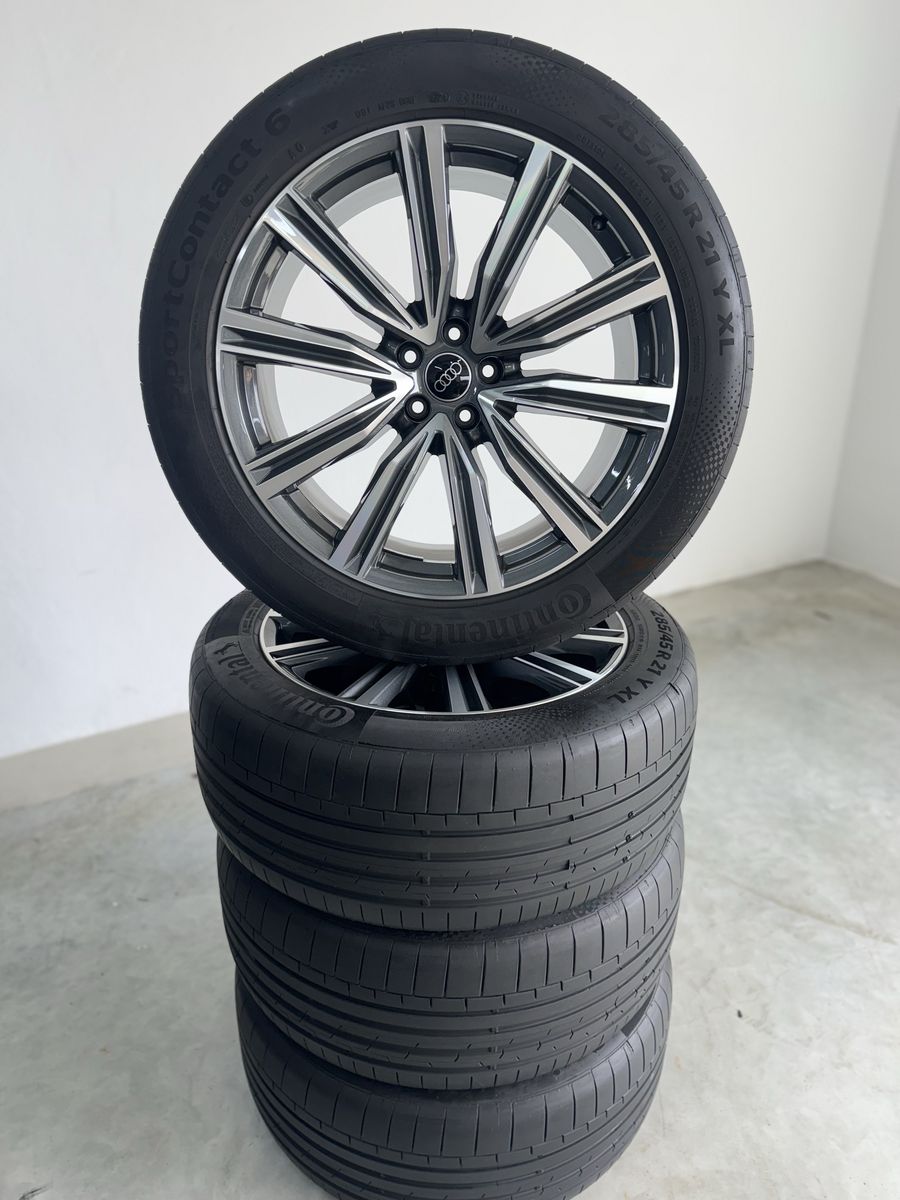 Audi Q8 R21 SQ8 Q7 SQ7 Originale Continental de vara 95% 5