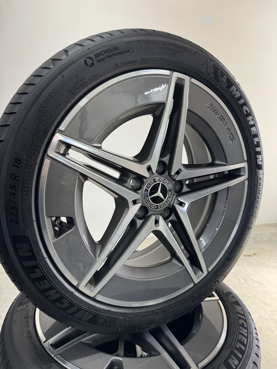 Mercedes C-Class R18 C-Klass Originale W206 S206 Michelin de vara 2024 80% 2