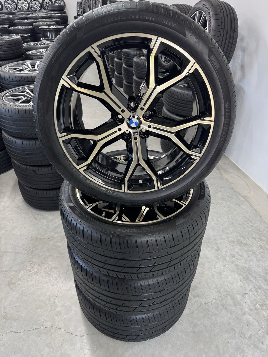 Bmw X5 X6 R21 G05 G06 741M Gold Originale Hankook de vara 2025 4