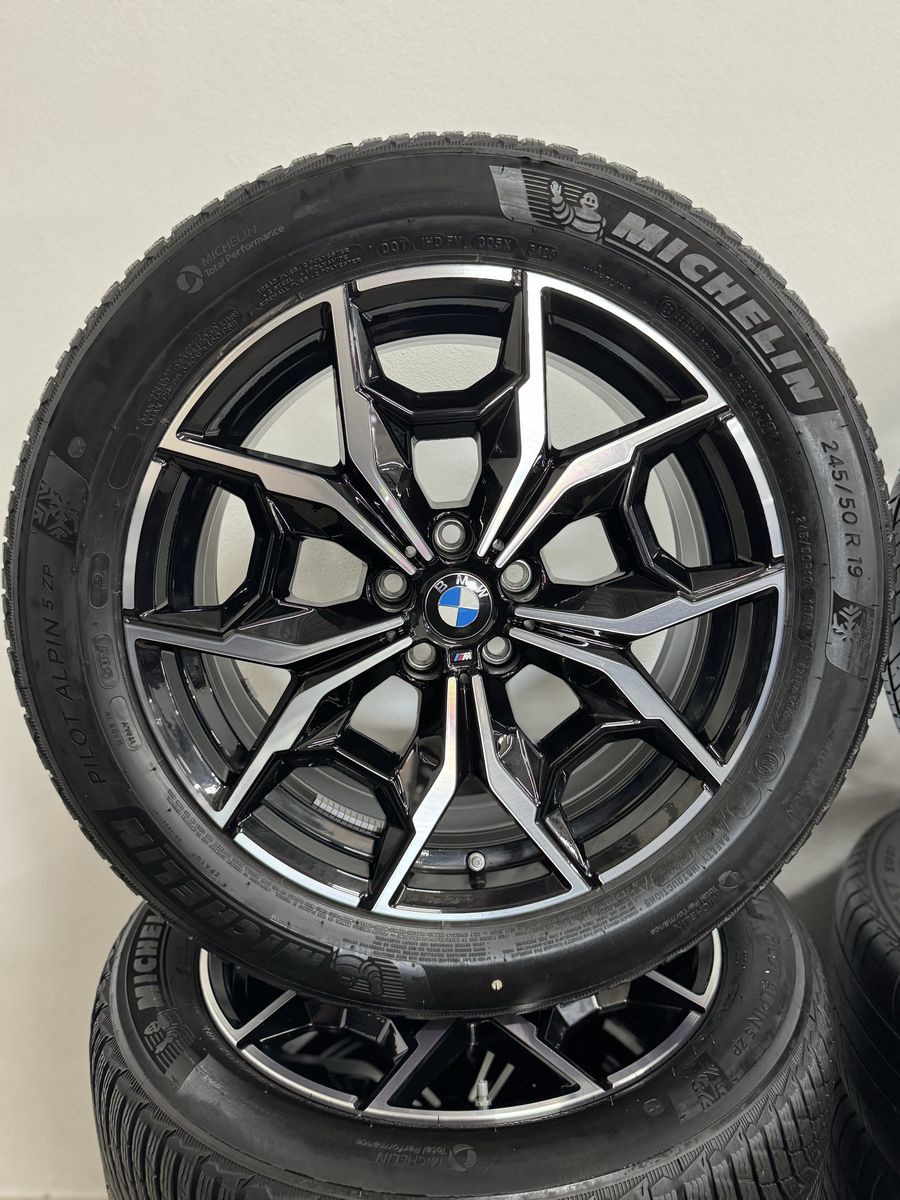 Bmw X3 X4 R19 G01 G02 Originale 887M Iarna Michelin Stelute Runflat 2023 3