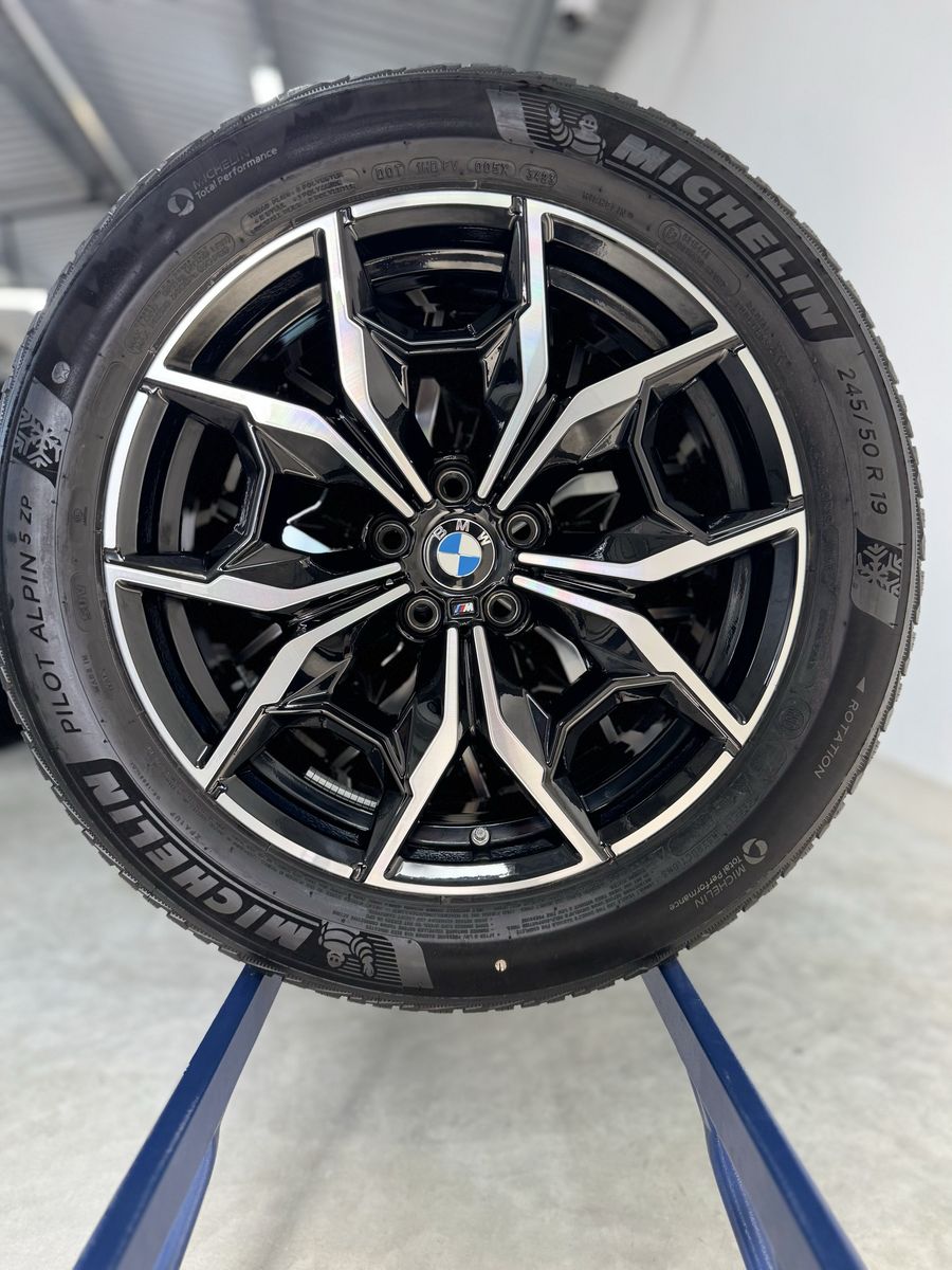 Bmw X3 X4 R19 G01 G02 Originale 887M Iarna Michelin Stelute Runflat 2023 5