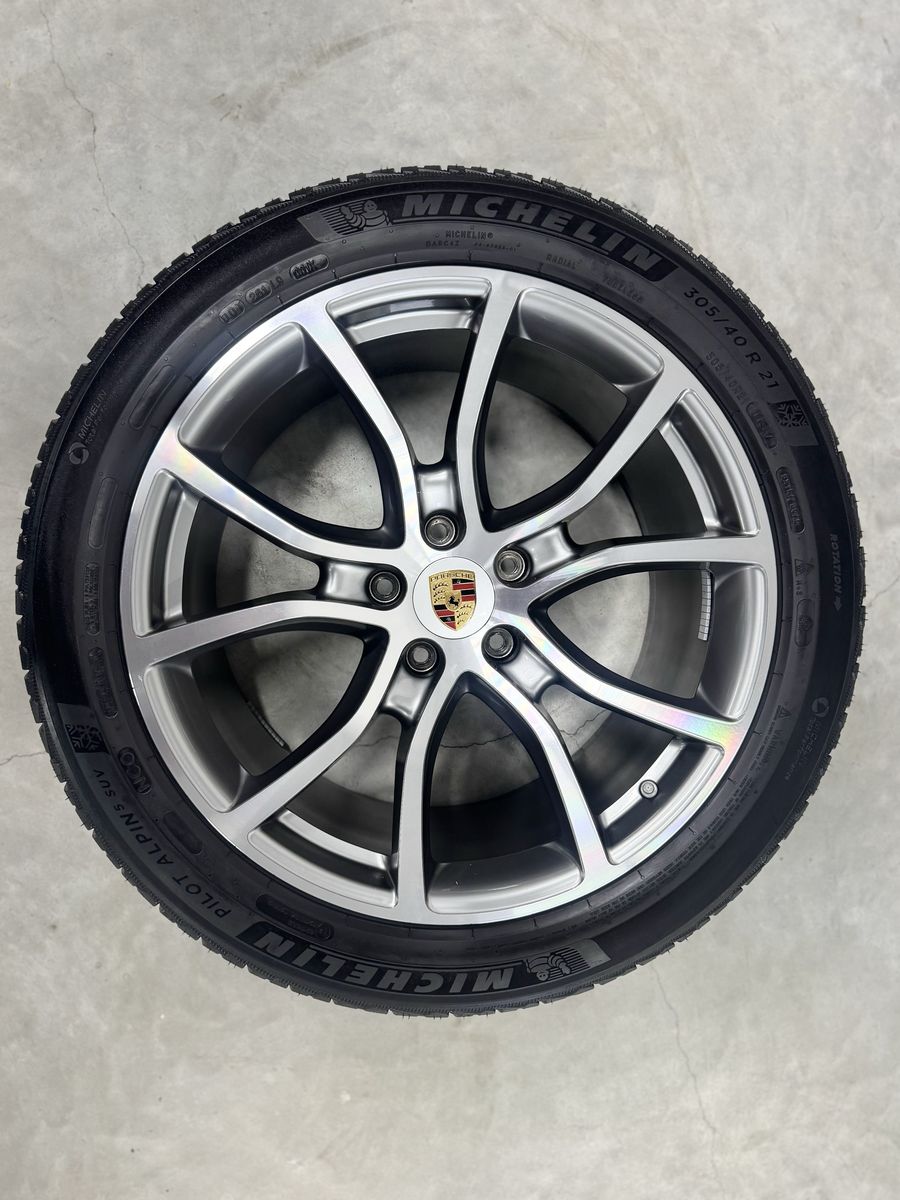 Porsche Cayenne R21 Coupe E3 Originale Exclusiv Design Michelin De iarna 2