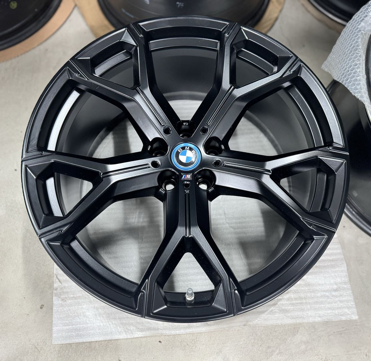 Bmw X5 X6 R21 G05 G06 Originale 741M Negru Mat
