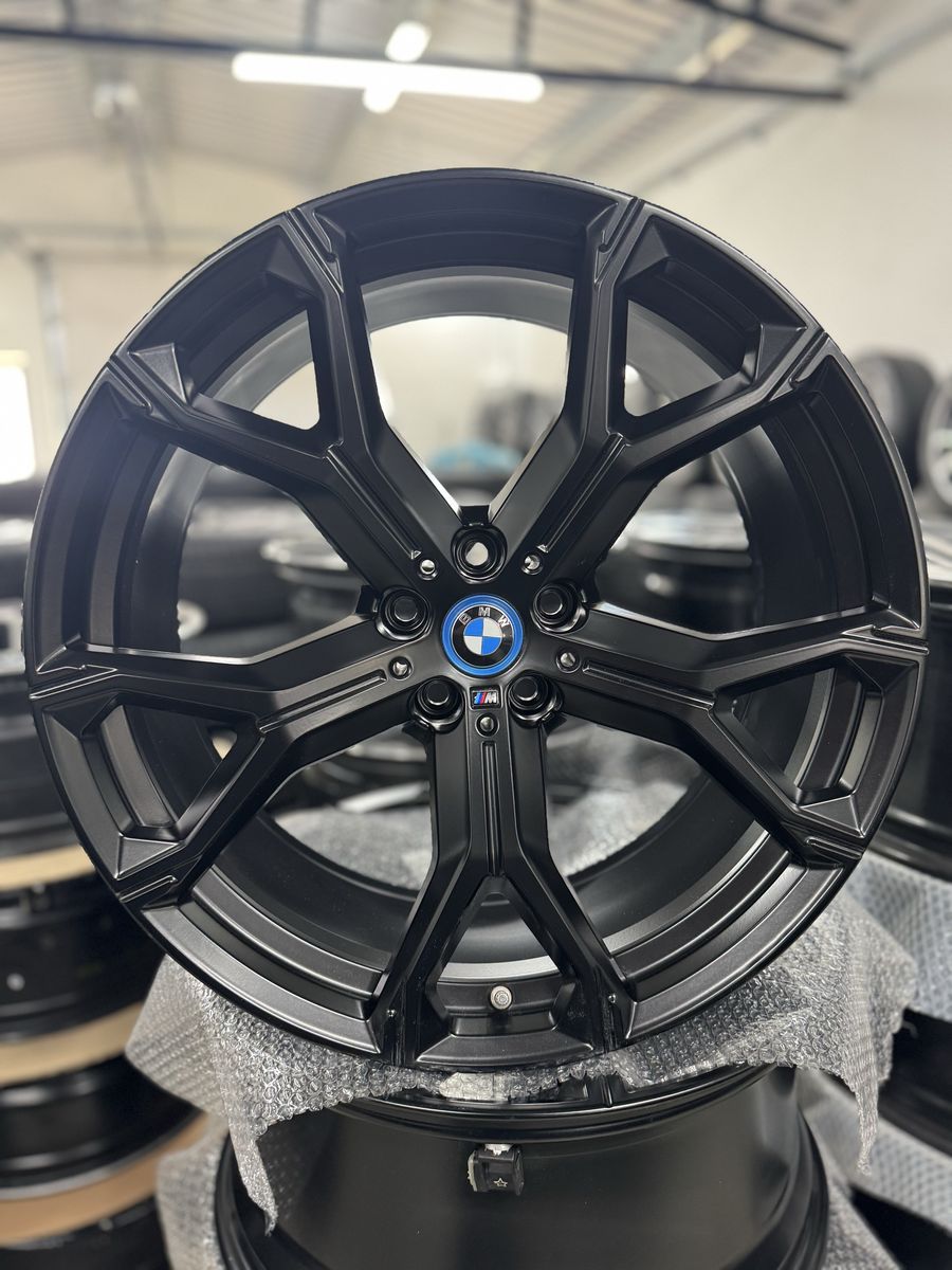 Bmw X5 X6 R21 G05 G06 Originale 741M Negru Mat 2