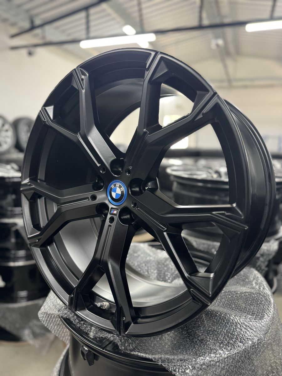 Bmw X5 X6 R21 G05 G06 Originale 741M Negru Mat 5