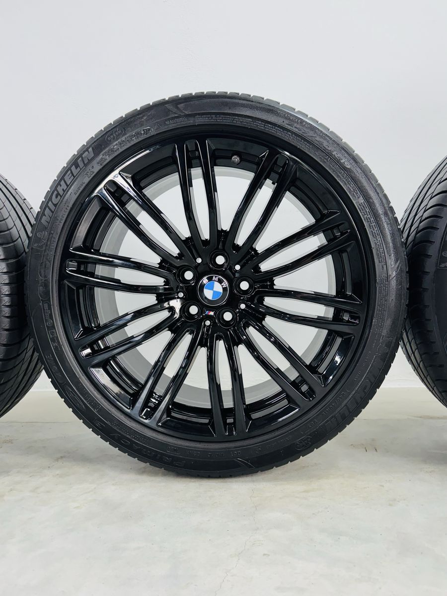 Bmw Seria 5 R19 G30 G31 Originale M664 Negru Lucios Michelin de vara * Runflat 2024 95% 5