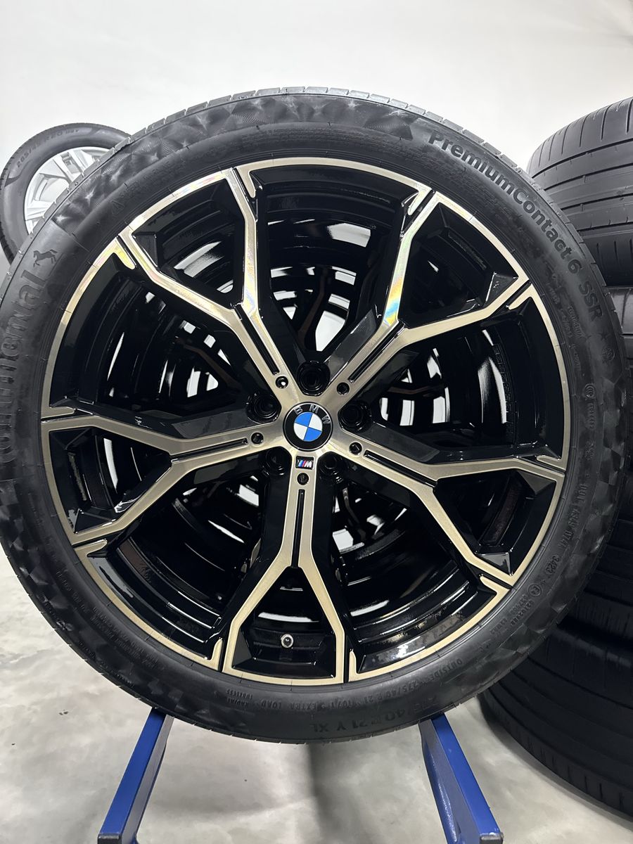 Bmw X5 X6 R21 G05 G06 M741 Originale Gold Continental vara 2023