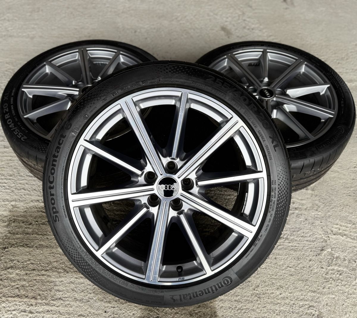 Audi A6 R20 C8 A7 Originale RS Continental de vara 95%
