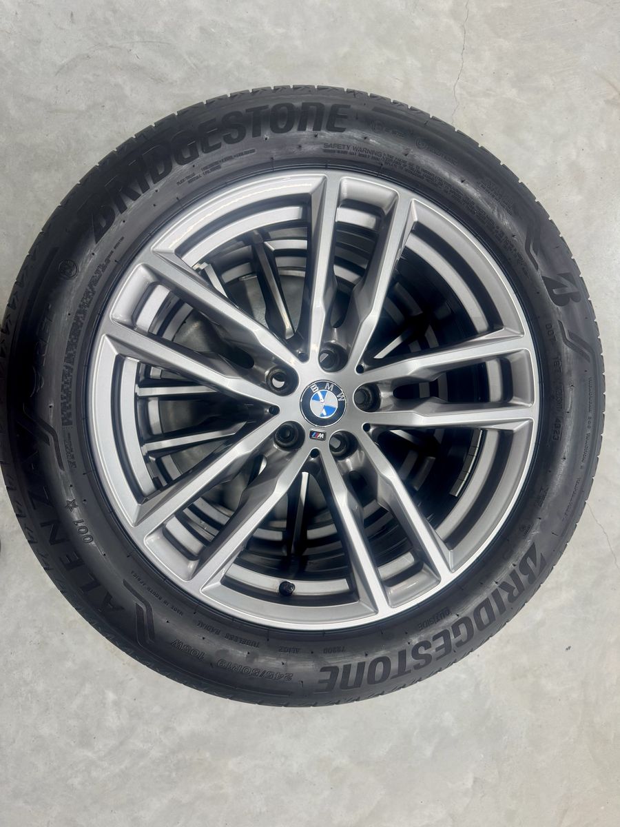 Bmw X3 X4 R19 G01 G02 Originale 698M Bridgestone Rft 70% 2023var