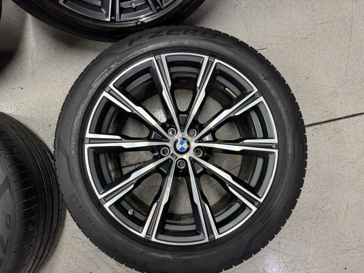 Bmw X5 X6 R20 G05 G06 Originale 740M Pirelli de vara 90%