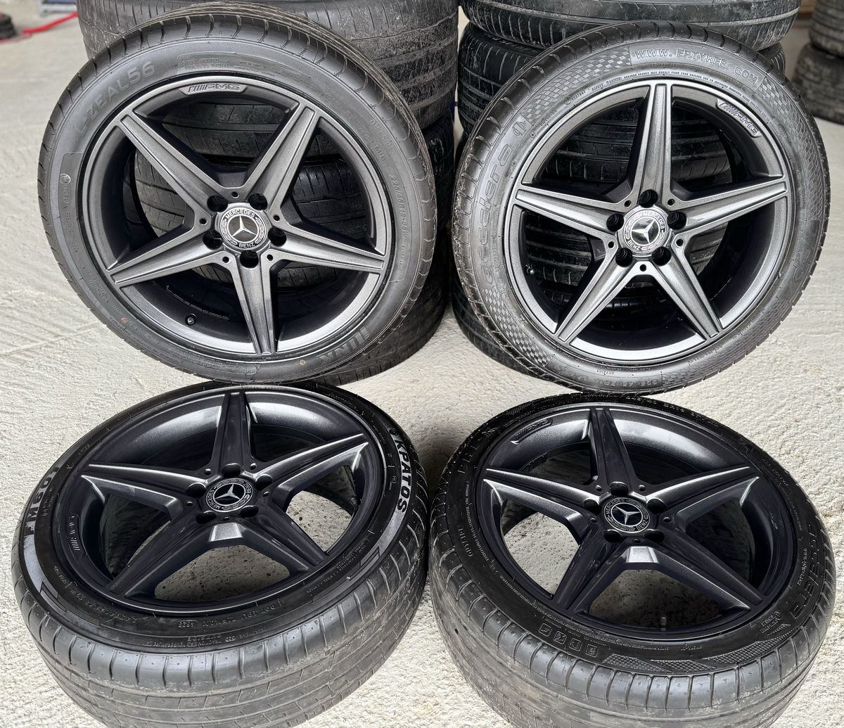 Mercedes C Class R18 Amg Originale Anvelope de vara