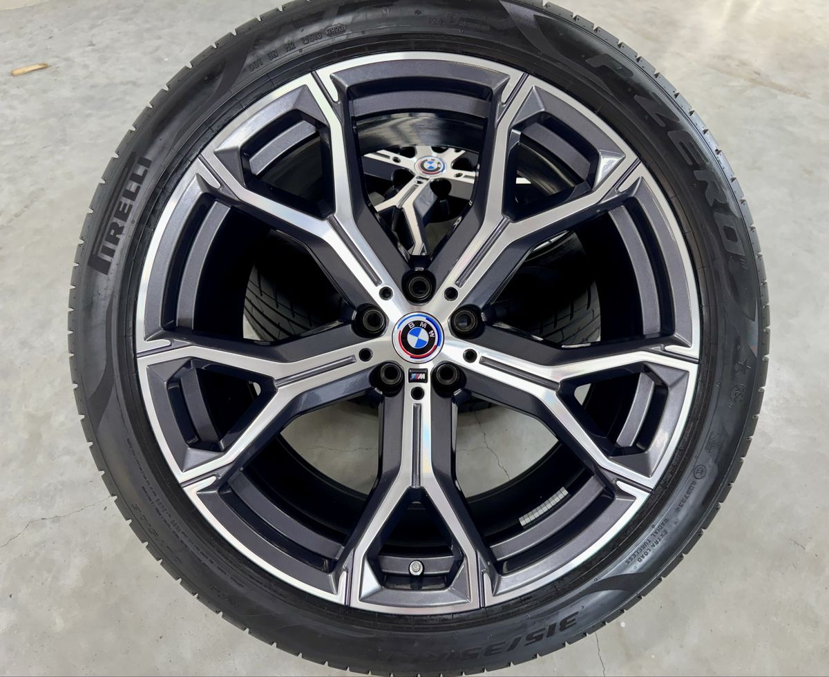 Bmw X5 X6 R21 G05 G06 Originale M741 Pirelli de vara 90% 40/2023