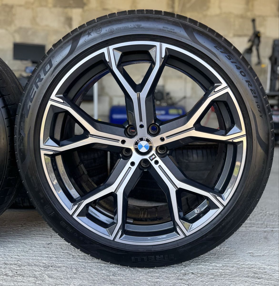 Bmw X5 X6 R21 Originale 741M Pirelli de vara 80%