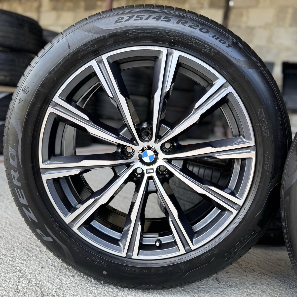 Bmw X5 X6 R20 Originale 740M Pirelli de vara 90%