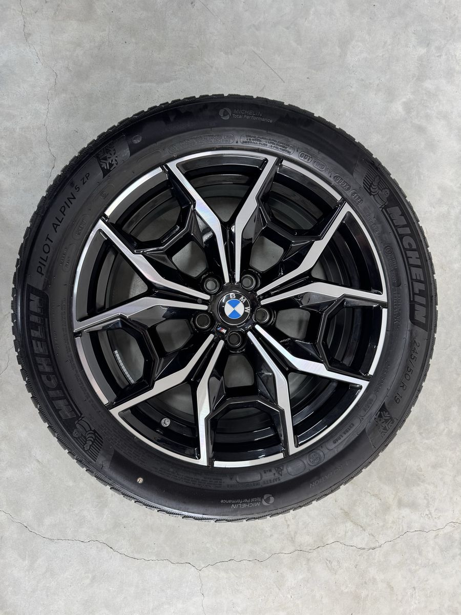 Bmw X3 X4 R19 G01 G02 Originale 887M Iarna Michelin Stelute Runflat 2023